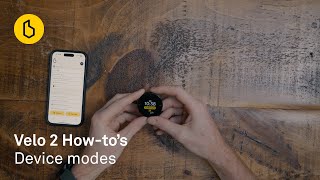 Velo 2 HowTo Device modes [upl. by Roose]