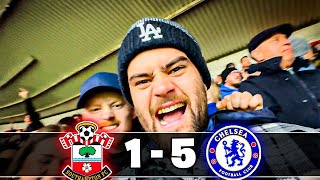 Maresca Is PROPER CHELS  Southampton 1  5 Chelsea  Matchday Vlog Alex [upl. by Tiossem686]