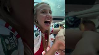 Team bus celebrations after Ajax Vrouwen’s Cup win 🚌🪩 [upl. by Carrillo669]