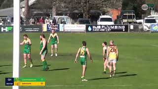 Gippsland FNL RD18 2024 Leongatha vs Drouin [upl. by Neenaej647]