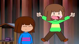 Chara gets dunked on HOOPLA  Undertale Short Animation [upl. by Rolan815]