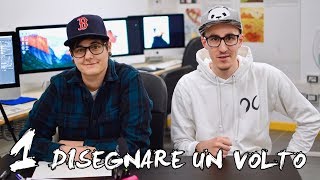 COME DISEGNARE UN VOLTO E LE ESPRESSIONI • Corso di Disegno Manga e Fumetto Tutorial 1 [upl. by Yerocal12]