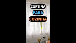 CORTINA PARA COZINHA Dicas para deixar seu cômodo com mais conforto Shorts [upl. by Harbard]