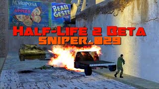 HalfLife 2 Beta  Cut Content  sniper029 [upl. by Magdala]