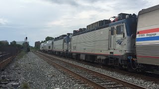 Amtrak’s Capitol Limited…With AEM7s [upl. by Haek733]