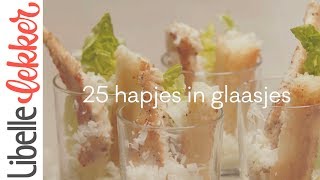 25 hapjes in glaasjes [upl. by Arakaj]