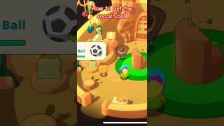 Tamagotchi adventure kingdom  how to get the soccer ball applearcade [upl. by Netsuj]