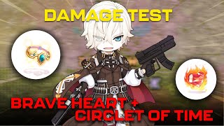 Brave Heart  Circlet of Time Combo Damage Test Night Watch iRO Chaos [upl. by Janerich]