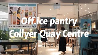 202309 Office pantry  Collyer Quay Centre Singapore [upl. by Atteragram]