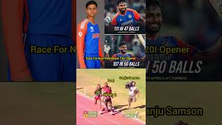 New Permanent T20I Opener 🗿 shorts shortsfeed sanjusamson indvsa [upl. by Vance]