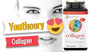 Youtheory Collagen Advanced Formula Tablets [upl. by Kassity472]