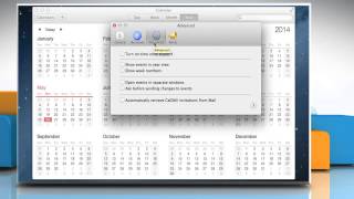 How to use week calendar in Mac® OS X™ [upl. by Zurek]