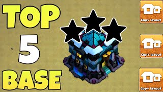 🏆 TOP 5 NEW TH13 WAR BASE  BEST TH13 WAR BASE WITH COPY LINK [upl. by Adele]