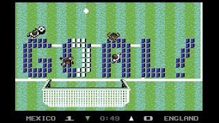 MicroProse Soccer C64 Version 1988 Sensible Software MicroProse [upl. by Lodnar]