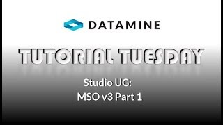 Studio UG MSO v3 Part 1  Adjusting FrameworkMaterial ExclusionStope Smoothing [upl. by Brande]