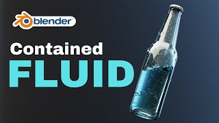 Blender Tutorial  Liquid Movement inside a bottle with KennyPhases [upl. by Naicad]