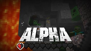 Minecraft Alpha on BRUTAALI [upl. by Dolf]