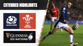 RECORD BREAKING 🏆  Extended Highlights  Scotland v Wales [upl. by Hilaire307]