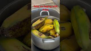 Saba na Saging sa Umaga food saba sagingsaba saging [upl. by Knowle]