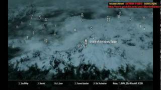 Skyrim  Frost Breath Shout map location [upl. by Berriman]