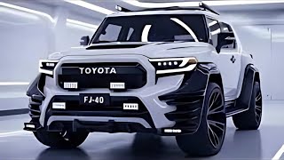 2025 Toyota Land Cruiser FJ40 REVEALED The OffRoad ICON is Back and Better Than EVER [upl. by Edurtreg]