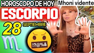 DETENTE YA❗️ALGUIEN PREPARA UNA MALDAD🤬 Escorpio ♏ MONHI 🔮 Horoscopo De Hoy 28 De Septiembre 2024 [upl. by Oravla]