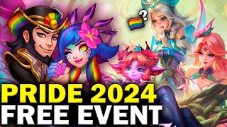 NEW Pride 2024 Event  FREE Rewards  League of Legends [upl. by Halian]