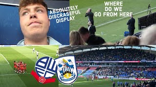 BOLTON GET HUMILIATED BY HUDDERSFIELD 40  SHOULD EVATT STAY OR GO  BWFC V HTFC [upl. by Eenimod]