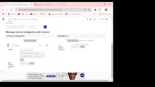 Creating Moodle Categories and Courses Class Recording [upl. by Ahterod]