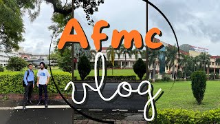 Afmc 🩺grounds hostels canteen vlog❤️❤️afmcneetmotivationmbbs [upl. by Aimat515]