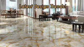 Latest Floor Tiles Design 2024  Ceramic Floor Tiles Colours  Interior design flooring ideas [upl. by Lust]