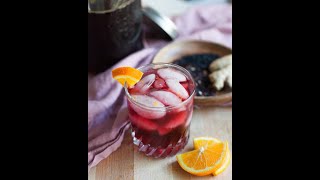 Hibiscus Elderberry Tea [upl. by Gina]