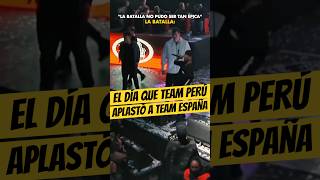 El día que TEAM PERÚ APLASTÓ a TEAM ESPAÑA🔥🥵 BATALLA ÉPICA Godlevel Freestyle Jaze Chuty [upl. by Halueb]