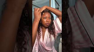 transforming myself because i feel ugly 🙂 hairtutorial haircurling [upl. by Beryl]