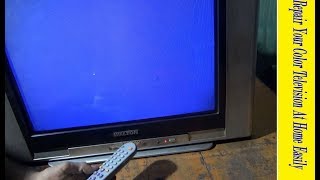 How To Repair Problem When Remote Not Working In Color Television Part 1  Bengali Tutorial [upl. by Ida]