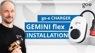 goe Charger Gemini flex Så här installerar du laddboxen hemma [upl. by Edge]