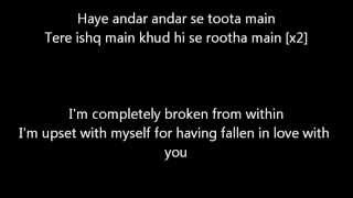 Awari from Ek Villain Lyrics with Translation Rocking Nayoom [upl. by Inele97]