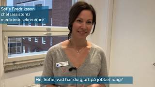 Vad har du gjort på jobbet idag Sofie [upl. by Ylimme]