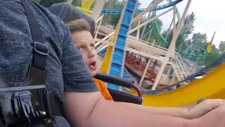 Lagoon Amusement Park  KID PASSES OUT ON RIDE [upl. by Kevan]