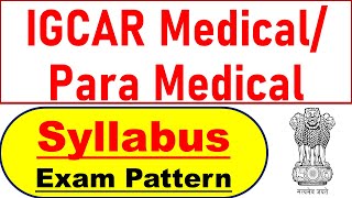 IGCAR Medical and Para Medical Recruitment 2024  Syllabus  Selection Process [upl. by Schlosser279]