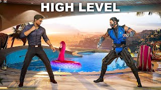 Mortal Kombat 1 Johnny Cage High Level Gameplay MK1 [upl. by Keverian110]