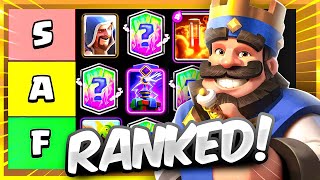 Ranking EVERY Card in Clash Royale from Worst to Best actual list [upl. by Dnomad]