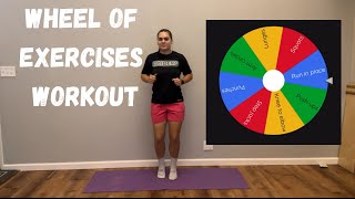 Wheel of Exercises Workout  Kids Workout  At Home Exercises  Classroom Brain Break [upl. by Zebapda]