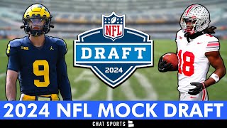 NEW 2024 NFL Mock Draft Round 1 amp Some Round 2 Projections Before End Of NFL Regular Season [upl. by Feldman]