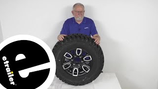 etrailer  An InDepth Look at the Loadstar ST23575R15 Radial OffRoad Tire w 15quot Aluminum Wheel [upl. by Hecklau]