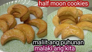 How to Make HALF MOON COOKIES Tutorial by Bakerking [upl. by Riordan]