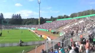 Platzsturm der Gladbacher Darmstadt vs Borussia Mönchengladbach 04082013 DEF Pokal [upl. by Mcnelly39]