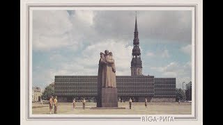 Padomju Rīga  Советская Рига  Soviet Riga [upl. by Radloff]