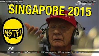 2015 Singapore Grand Prix – Mystery Science Theater F1 [upl. by Nalepka]