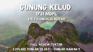 GUNUNG KELUD 1731 MDPL VIA TULUNGREJO FULL REVIEW  MENUJU PUNCAK SEJATI DENGAN TREK YANG EKSTRIM [upl. by Cormier]